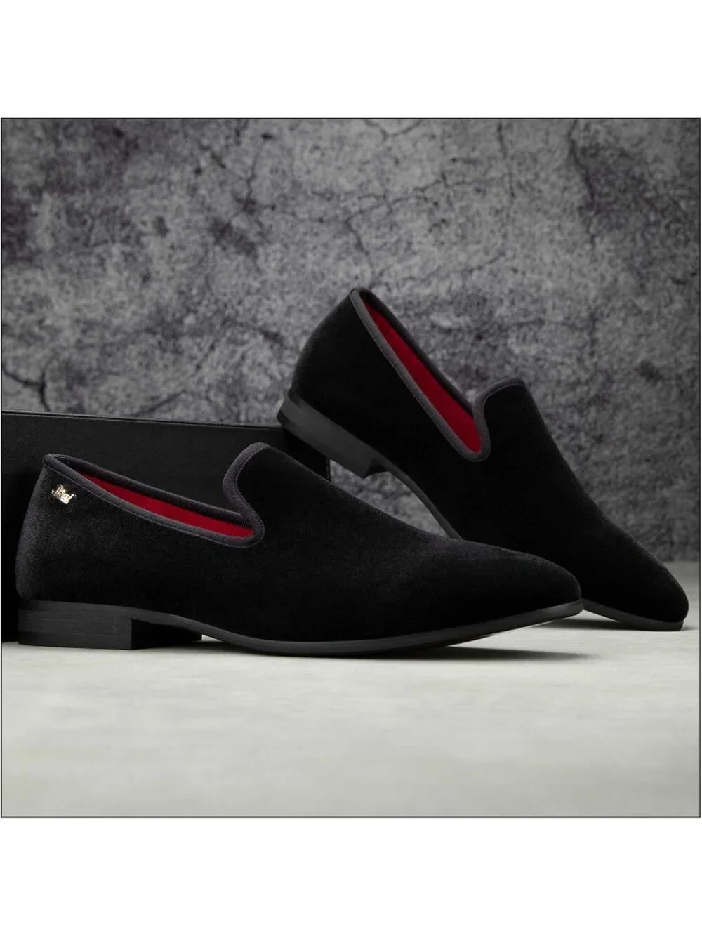 Men's Black Fashion Tuxedo Formal Party Dress Shoes Casual Loafers Slip On